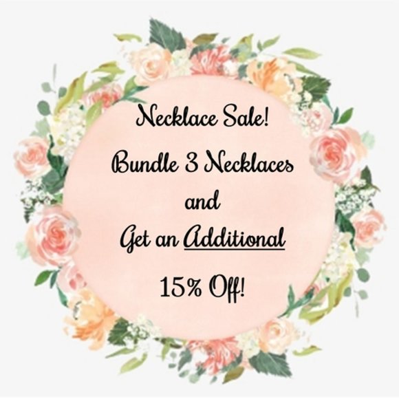 ✨3 for $25💎 OLIVE GREEN-WOOD BEAD NECKLACE - Picture 2 of 9